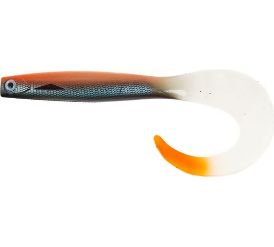 Твистеры Lucky John  LJ 3D BBS Series KUBIRA FIRE TAIL 9.0in, 22.86, PG40, 1шт 140437-PG40 1