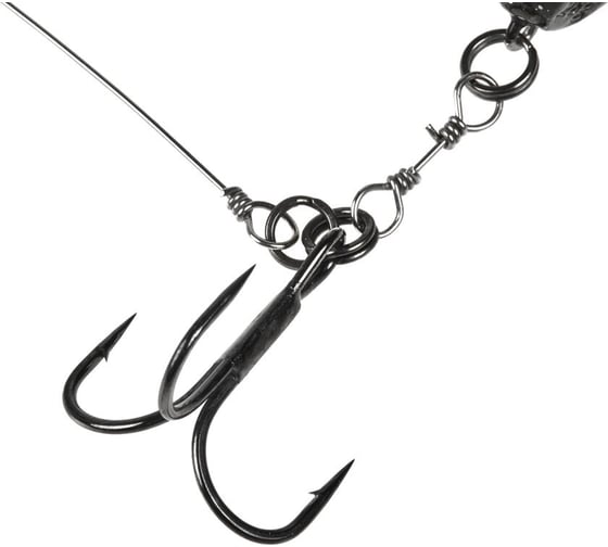 Стальная остнаска Lucky John DEEP PIKE STINGER RIG L+FLEXHEAD 10г LJP7403-L010