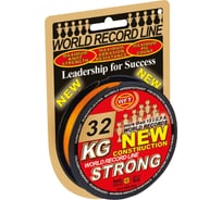 Плетеная леска WFT KG STRONG Orange 300/022 1D-C-826-022