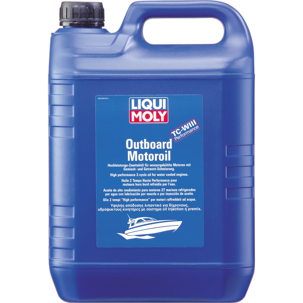 Минеральное моторное масло для подвесных судовых двигателей LIQUI MOLY ...