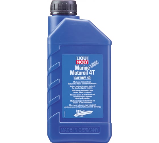 Полусинтетическое моторное масло для лодок 1л 10W-40 LIQUI MOLY Marine Motoroil 4T 1236