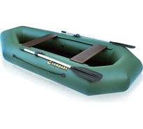 Лодка Compakt Компакт-240 натяжное дно, зеленый цвет 4012022