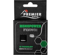 Леска Preмier fishing мonopower feeder 0.28мм/100м, green nylon pr-мf-g-028-100 00000281019