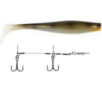 Виброхвосты Lucky John LJ 3D BBS Series KUBIRA SWIM SHAD 9.0in, 22.86/PG28, Stinger L 140433SET-PG28
