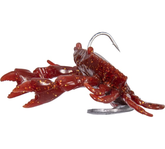 Крабы Lucky John LJ 3D Series CRAB 3.0in С04, джиг-головка 1/2OZ 14.0 г 140418-C04