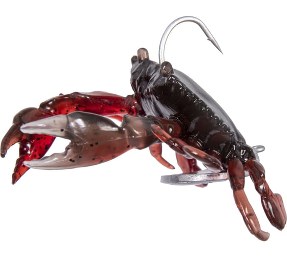 Крабы Lucky John LJ 3D Series CRAB 3.0in, С05, джиг-головка 1/2OZ 14,0 г 140418-C05