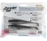Виброхвосты Lucky John LJ 3D Series ZANDER PADDLE TAIL 5.5in, 14.00/Z11 3шт 140431-Z11 3