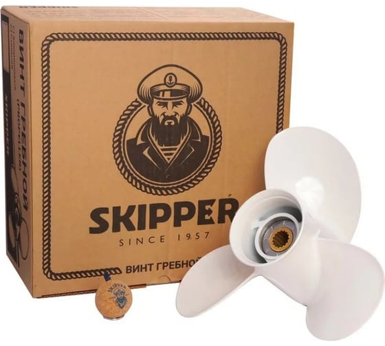 Гребной алюминиевый винт Skipper для Yamaha 60-140, 3x13 1/2"x17" SK68V-45941-00-00