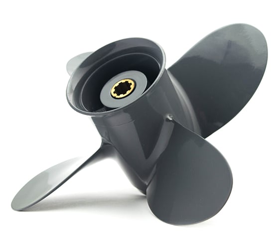 Гребной алюминиевый винт Skipper для Honda 8-20, 4x9 1/4"x10" SK58134-ZV4-010AH