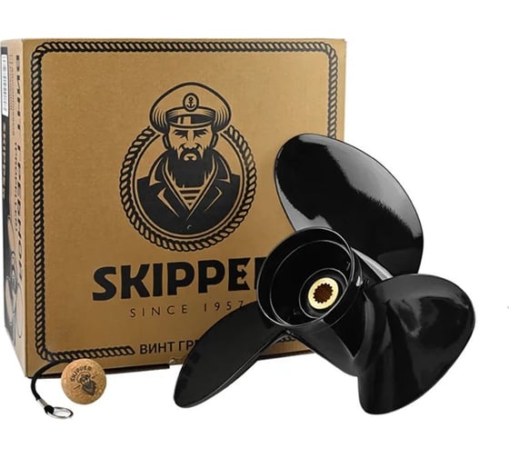 Гребной алюминиевый винт Skipper для Suzuki 150-300, 3x16"x21-1/2" SK5237-3160-22