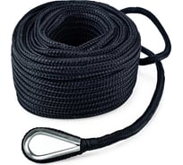 Якорный плетеный трос Skipper конец, 6 мм х 20 м, нейлон SK-TANBR620B