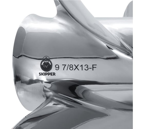 Гребной нержавеющий винт Skipper для Yamaha 25-30, 3x9-7/8"x13" SK664-45949-02-EL-SS
