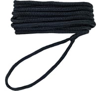 Плетеный швартовый трос Skipper с огоном, 10 мм х 7.62 м, нейлон SK-TDNBR10762B