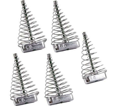 Огруженные плоские кормушки Salmo ДУБЛЬ набор №1 9938-001N