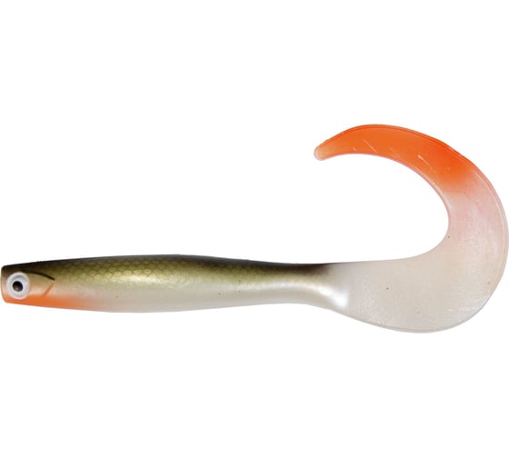 Твистеры Lucky John LJ 3D BBS Series KUBIRA FIRE TAIL 7.0in, 17.50/PG43, 1шт 140436-PG43