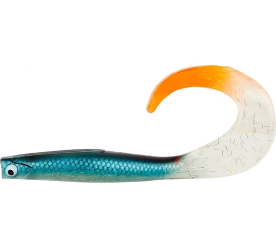 Твистеры Lucky John LJ 3D BBS Series KUBIRA FIRE TAIL 9.0in, 22.86/PG44, 1шт 140437-PG44