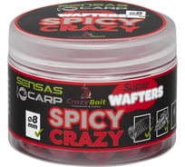 Нейтральные мини-бойлы Sensas CRAZY SPICY CRAZY 8мм, 0.08кг 16799