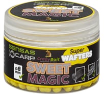 Нейтральные мини-бойлы Sensas CRAZY SWEET MAGIC 8мм, 0.08кг 16802