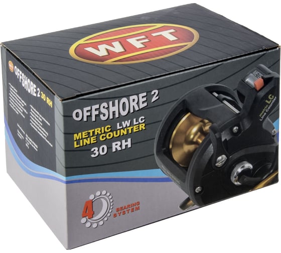 Мультипликаторная катушка WFT Offshore II LW LC 30 RH 3+1 1D-A-010-030