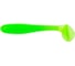 Виброхвост Helios hs-2-007 catcher electric green, 3.55"/9 см, 5шт 00000117772 1