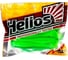 Виброхвост Helios hs-2-007 catcher electric green, 3.55"/9 см, 5шт 00000117772 2