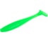 Виброхвост Helios hs-16-007 shaggy 3.35"/8.5 см, electric green, 5шт 00000132650 3