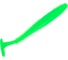 Виброхвост Helios hs-16-007 shaggy 3.35"/8.5 см, electric green, 5шт 00000132650 4