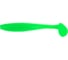 Виброхвост Helios hs-16-007 shaggy 3.35"/8.5 см, electric green, 5шт 00000132650 5