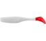 Виброхвост Helios hs-6/1-003 vigor 3.75"/9.5 см, white rt, 7шт 00000124664 1