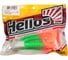 Твистер Helios hs-33-020 din 3.11"/7.9см, lime/orange, 6шт 00000203489 3