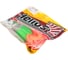 Твистер Helios hs-33-020 din 3.11"/7.9см, lime/orange, 6шт 00000203489 5