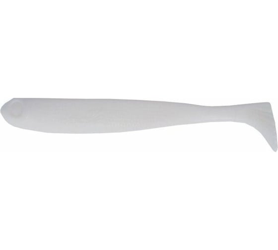 Виброхвост Helios hs-7-001 jumbo 4.95"/12.5 см, white, 5шт 00000124688 1