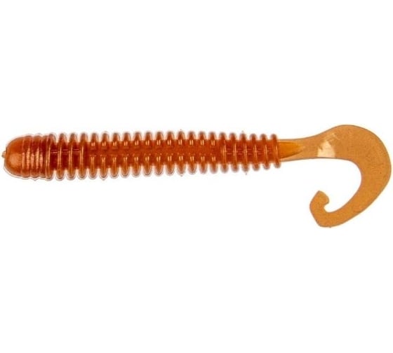 Твистер Helios hs-9-004 credo long body 2.95"/7.5 см, rusty, 12шт 00000117808