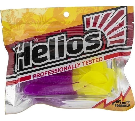 Твистер Helios hs-15-039 long hybrid 3.55"/9.0 см, fio lt, 7шт 00000198023