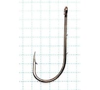 Крючок KOI baitholder, размер 2/0 int, цвет bn, 10 шт. KH7151-2/0BN