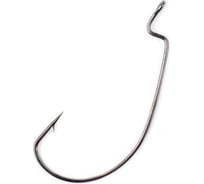 Крючок KOI wide range worm, размер 2/0 int, цвет bn, офсетный, 10 шт. KH6221-2/0BN