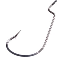 Крючок KOI offset worm, размер 8 int, цвет bn, офсетный, 10 шт. KH6201-8BN