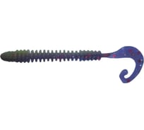 Твистер Helios hs-9-014 credo long body 2.95"/7.5 см, fio, lime, 12шт 00000128389