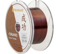 Леска Nisus n-fcf-0370-300 forward carpfeeder brown 0.370мм/300м, nylon 00000294555