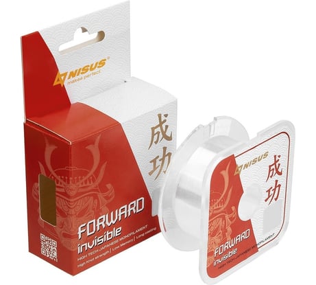 Леска Nisus forward invisible n-fi-0105-100 0.105мм/100м, нейлон 00000309057