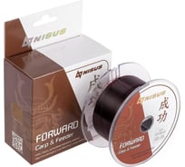 Леска Nisus forward carpfeeder brown 0.496мм/150м, nylon 00000294536
