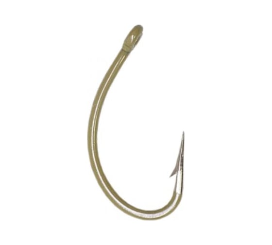 Крючок KOI carp wide gap, размер 6 int, цвет ol, карповый, 10 шт. KH4251-6OL