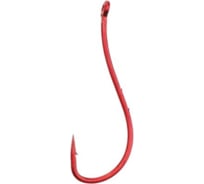 Крючок KOI ryusen-ring-2bh, размер 4 int, цвет red, 10 шт. KH7471-4RED