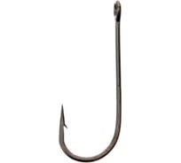 Крючок KOI single spoon long, размер 8 int, цвет bn, 10 шт. KH8411-8BN