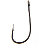 Крючок KOI long carp hook, размер 4 int, цвет bn, 10 шт. KH9511-4BN