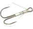 Крючок KOI weedless double hook, размер 8 int, цвет bn, двойник незацепляйка, 5 шт. KH2325-8BN 1
