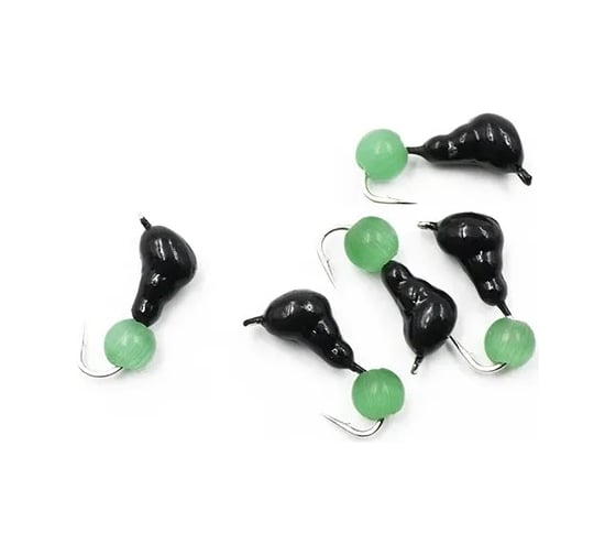 Безнасадочная мормышка ЯМАН Муравей с ушком, вес 0.6 г, кошачий глаз, 5 шт Я-МР1982 1