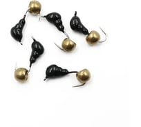 Безнасадочная мормышка ЯМАН Муравей с ушком, вес 1.2 г, шарик латунный, 5 шт Я-МР1980