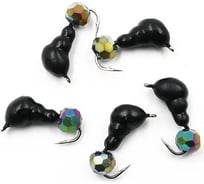 Безнасадочная мормышка ЯМАН Муравей с ушком, вес 0.8 г, кристалл хамелеон, 5 шт Я-МР1968