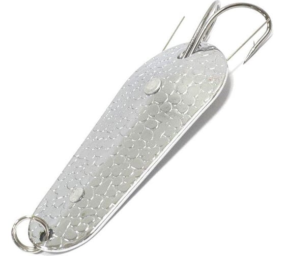 Блесна-незацепляйка Namazu silvermoon вес 18 г, цвет 01, серебро N-SM18-01 1